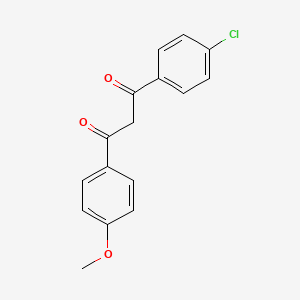 1,3-Propanedione, 1-(4-chlorophenyl)-3-(4-methoxyphenyl)-