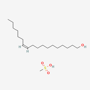 molecular formula C19H40O4S B8262323 11-Octadecen-1-ol, methanesulfonate, (11Z)- 