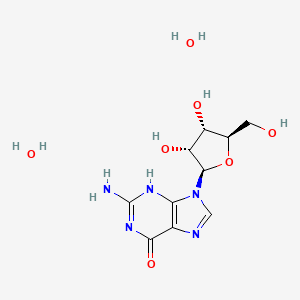 molecular formula C10H17N5O7 B8262349 CID 67725295 
