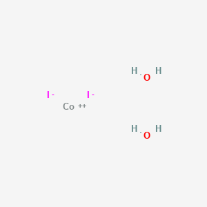 B082627 Cobalt(2+);diiodide;dihydrate CAS No. 13455-29-3