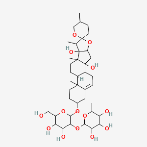 Ophiogenin-3-O-alpha-L-rhaMnopyranosyl-(1-->2)-beta-D-glucopyranoside