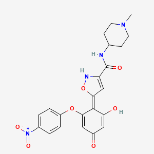 molecular formula C22H22N4O7 B8262740 CID 49782688 