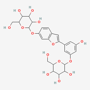 molecular formula C26H30O14 B8262757 Mulberroside F 