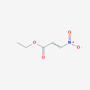 molecular formula C5H7NO4 B8262867 Ethyl 3-nitroacrylate 