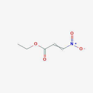 molecular formula C5H7NO4 B8262867 3-硝基丙烯酸乙酯 