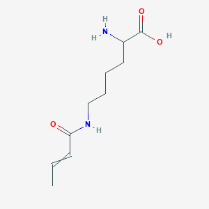 molecular formula C10H18N2O3 B8262924 N6-(But-2-enoyl)-L-lysine 