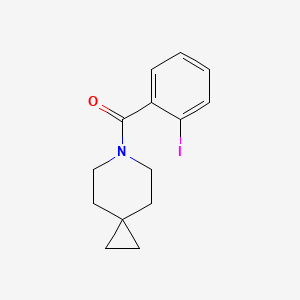 molecular formula C14H16INO B8263048 (2-Iodophenyl)(6-azaspiro[2.5]octan-6-yl)methanone 