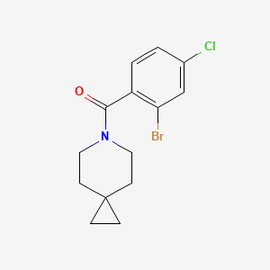 (2-Bromo-4-chlorophenyl)(6-azaspiro[2.5]octan-6-yl)methanone