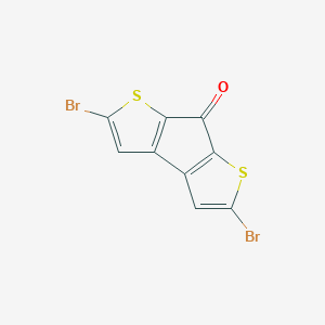 2,5-Dibromo-7H-cyclopenta[1,2-b:4,3-b']dithiophen-7-one