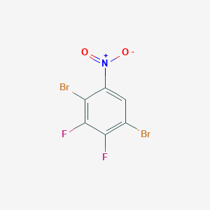 1,4-Dibromo-2,3-difluoro-5-nitrobenzene