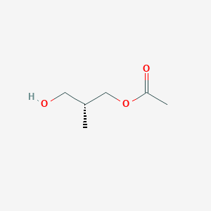 molecular formula C6H12O3 B8263322 (R)-2-Methyl-3-acetoxy-1-propanol 