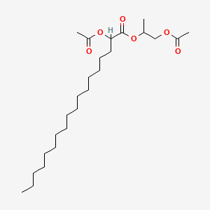 1-Acetoxypropan-2-yl 2-acetoxyoctadecanoate