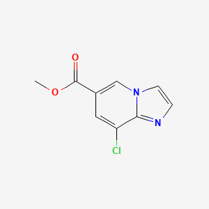 Methyl 8-chloroimidazo[1,2-a]pyridine-6-carboxylate