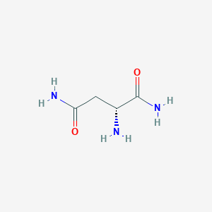 molecular formula C4H9N3O2 B8263593 D-asparagine amide 
