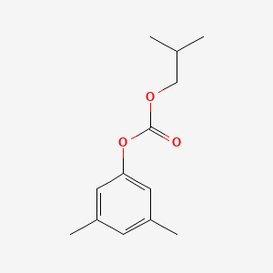 molecular formula C13H18O3 B8263677 Carbonic acid, isobutyl 3,5-dimethylphenyl ester 