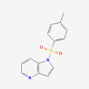 molecular formula C14H12N2O2S B8263704 1-[(4-methylphenyl)sulfonyl]-1H-pyrrolo[3,2-b]pyridine CAS No. 1116136-30-1