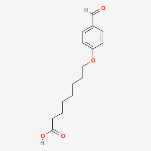molecular formula C15H20O4 B8263837 8-(4-Formylphenoxy)octanoic acid 