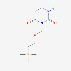 3-((2-(Trimethylsilyl)ethoxy)methyl)dihydropyrimidine-2,4(1H,3H)-dione