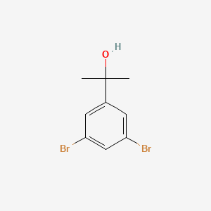 molecular formula C9H10Br2O B8263927 2-(3,5-Dibromophenyl)propan-2-ol 