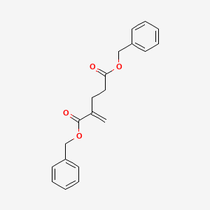 molecular formula C20H20O4 B8263937 二苄基-2-亚甲基戊二酸二酯 CAS No. 173039-05-9