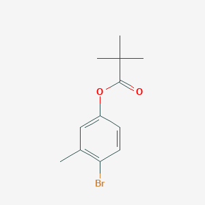 4-Bromo-3-methylphenyl pivalate