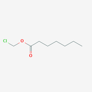 molecular formula C8H15ClO2 B8264026 Chloromethyl heptanoate CAS No. 76068-79-6