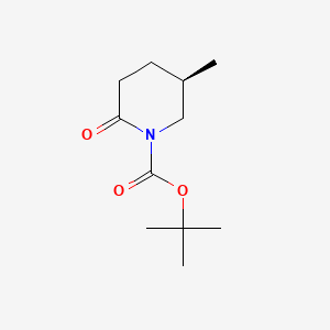 molecular formula C11H19NO3 B8264123 CID 168267277 