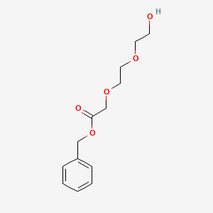 molecular formula C13H18O5 B8264158 Benzyl 8-hydroxy-3,6-dioxaoctanoate 