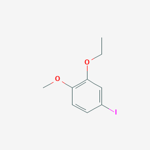 molecular formula C9H11IO2 B8264204 2-Ethoxy-4-iodo-1-methoxybenzene 