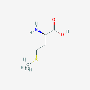 molecular formula C5H11NO2S B8264238 D-Methionine-(methyl-13C), 99 atom % 13C 