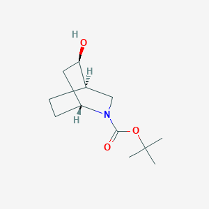 tert-Butyl (1R,4R,5R)-5-hydroxy-2-azabicyclo[2.2.2]octane-2-carboxylate