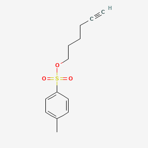 molecular formula C13H16O3S B8264697 5-Hexynyl p-toluenesulfonate 
