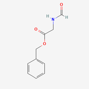 molecular formula C10H11NO3 B8264724 Glycine, N-formyl-, phenylmethyl ester 