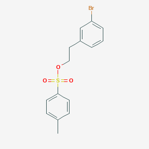 molecular formula C15H15BrO3S B8264737 2-(3-Bromophenyl)ethyl 4-methylbenzene-1-sulfonate 