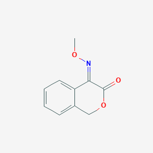 molecular formula C10H9NO3 B8264786 (4E)-4-methoxyimino-1H-isochromen-3-one 