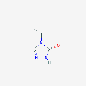 molecular formula C4H7N3O B8264864 4-ethyl-4H-1,2,4-triazol-3-ol 