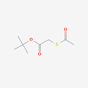 molecular formula C8H14O3S B8264899 Tert-butyl 2-(acetylthio)acetate 