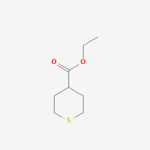 molecular formula C8H14O2S B8264934 Ethyl thiane-4-carboxylate 
