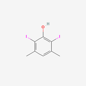 molecular formula C8H8I2O B8264954 2,6-Diiodo-3,5-dimethylphenol 