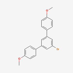 molecular formula C20H17BrO2 B8264970 4,4''-Dimethoxy-5'-bromo-1,1':3',1''-terbenzene 