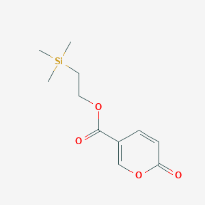 molecular formula C11H16O4Si B8264976 2-(Trimethylsilyl)ethyl 2-oxo-2H-pyran-5-carboxylate CAS No. 104213-65-2