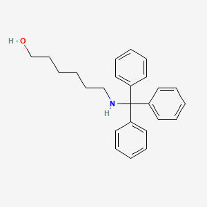 molecular formula C25H29NO B8264991 6-(三苯甲胺基)-1-己醇 