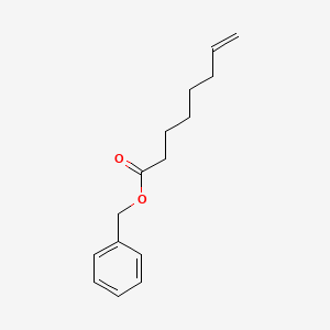 molecular formula C15H20O2 B8265018 Benzyl oct-7-enoate 