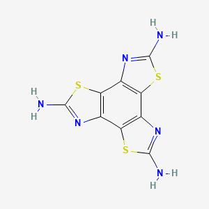 Benzo[1,2-d:3,4-d':5,6-d'']tris(thiazole)-2,5,8-triamine