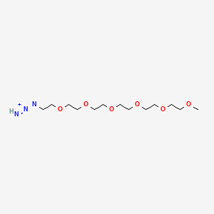 6,9,12,15,18,21-hexaoxa-1,2,3-triazadocosa-1,2-dien-2-ium