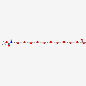 t-Boc-amido-PEG10-acid