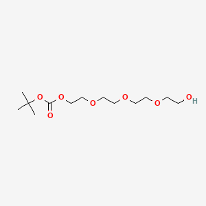 molecular formula C13H26O7 B8265363 Tert-butyl 2-[2-[2-(2-hydroxyethoxy)ethoxy]ethoxy]ethyl carbonate 
