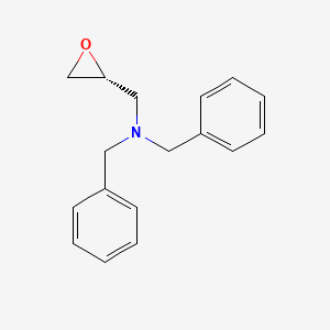 molecular formula C17H19NO B8265390 (R)-N,N-Dibenzyl-1-(oxiran-2-YL)methanamine 