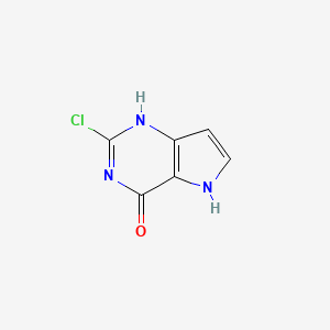 molecular formula C6H4ClN3O B8265423 CID 22661746 