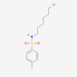 molecular formula C13H20BrNO2S B8265460 N-(6-bromohexyl)-4-methylbenzenesulfonamide 